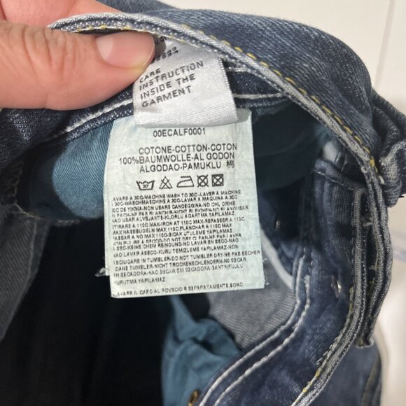 Diesel Shazor Straight Leg Button Fly Jeans Men's Size 30x34 - Picture 9 of 13